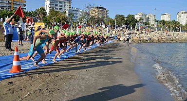 Yenişehir Avrupa Triatlon Kupası Yarışları Mersin'de başladı