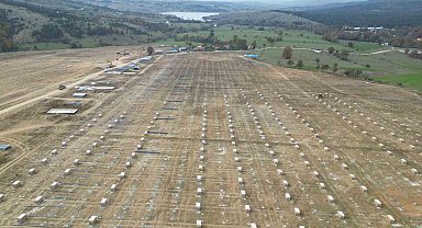 Yılda 250 milyon TL tasarruf sağlayacak GES'in yüzde 50'si tamamlandı