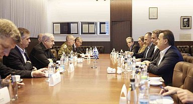 Yunanistan Başbakanı Miçotakis, Netanyahu ile görüştü