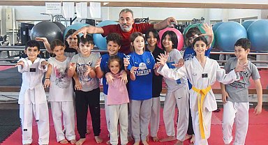 Yunusemre'de kış dönemi tekvando kursları başladı