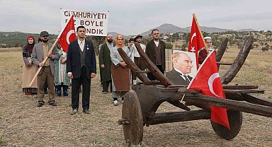 Yüreklere dokunan fotoğraf 90 yıl sonra canlandırıldı