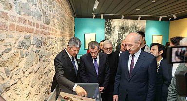 Zeytinburnu Mozaik Müzesi, TBMM Başkanı Kurtulmuş'un katılımıyla düzenlenen törenle açıldı