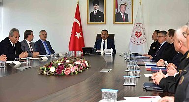 Zonguldak'ta asayiş ve güvenlik toplantısı gerçekleştirildi