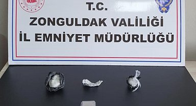 Zonguldak'ta uyuşturucu operasyonu 2 tutuklu