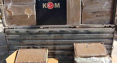 787 bin 500 adet doldurulmuş makaron ele geçirildi