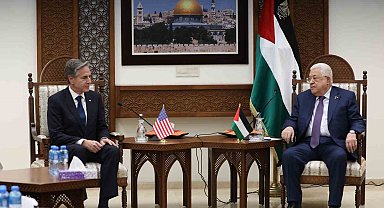 ABD Dışişleri Bakanı Blinken, Filistin Devlet Başkanı Abbas ile görüştü