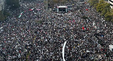 ABD'de Filistin'e destek gösterileri sürüyor