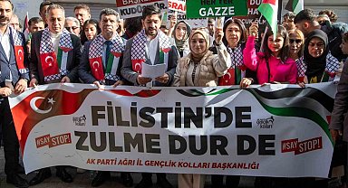 AK Parti Gençlik Kollarından İsrail'e kınama