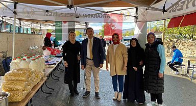 AK Parti Kadın Kollarından Gazze için hayır panayırı