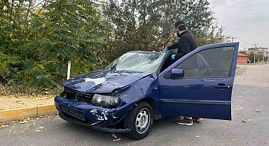 Aksaray'da otomobil ile motosiklet çarpıştı: 2 yaralı