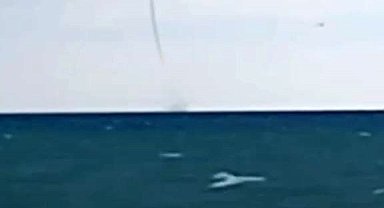 Antalya açıklarında hortum