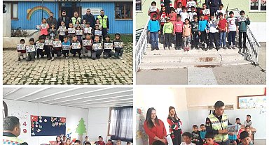 Aslanapa'da trafik güvenliği eğitimi