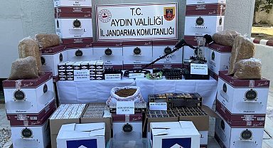 Aydın'da 177 bin adet içi doldurulmuş boş makaron ele geçirildi