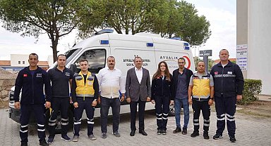 Ayvalık'ta belediyeden takdir gören hizmet
