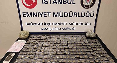 Bağcılar'da uyuşturucu operasyonu: 920 gram marihuana ele geçirildi