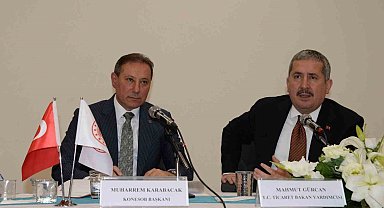 Bakan Yardımcısı Mahmut Gürcan, KONESOB başkanlarıyla buluştu