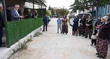 Başkan Başdeğirmen "Köylerimizi mahallemiz olarak görüyoruz"