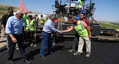 Başkan Büyükkılıç: "150 milyon TL'lik yolumuz hayırlı olsun"