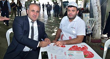 Başkan Kaya, organ bağışına öncülük etti