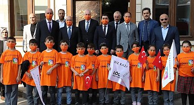 Bayburt'ta lösemili çocuklar için farkındalık etkinliği