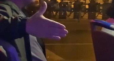 Bebek'te otobüste 'sessiz ol' tartışması kamerada: "Paşa paşa taksiye bin o zaman"