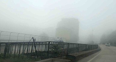 Bilecik'te sis etkili oluyor