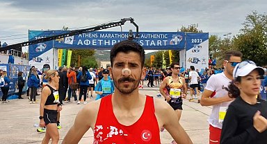 Bingöllü milli atlet Ağralı, Atina'dan bronz madalya ile döndü