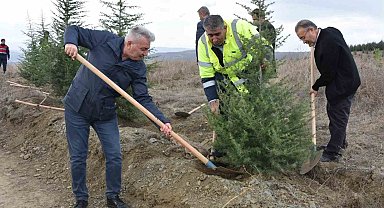 Bozüyük'te de 100. Yıl Cumhuriyet Ormanları kuruluyor