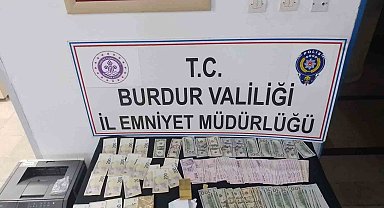 Burdur'da 1 milyon 500 bin TL değerinde döviz çalan hırsız tutuklandı