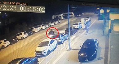 Bursa'da bir kişinin öldüğü, bir kişinin ağır yaralandığı kaza kamerada