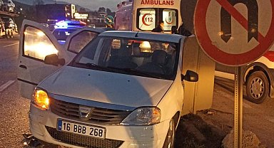 Bursa'da feci kaza: 1 ölü, 6 yaralı