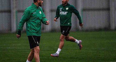 Bursaspor, Kırşehir FSK maçı hazırlıklarını sürdürdü