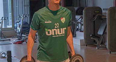 Bursaspor salonda antrenman yaptı