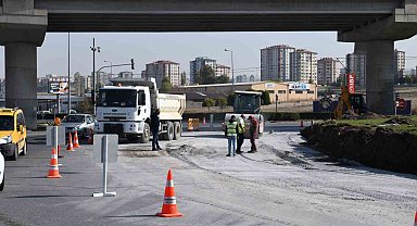 Büyükşehir'den 3 bulvarı birleştiren katlı kavşakta 'stratejik' çalışma