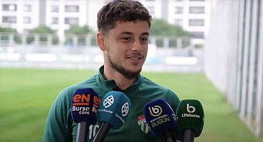 Çağatay Yılmaz, Bursaspor'un hedefini açıkladı