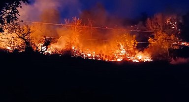 Çan'da çıkan orman yangınları kontrol altına alındı