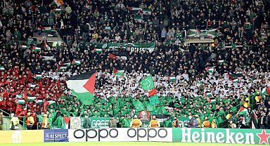 Celtic'ten Filistin bayrağı açan taraftarlara yasak