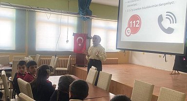 Çıldır'da Öğrencilere Sağlık Eğitimi Veriliyor