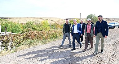 Çınar: "Yeşilyurt'un dört bir tarafında yaraları sarıyoruz"