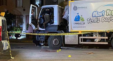 Çöp kamyonundan indirip bacaklarından vurdu