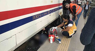 Çorlu Tren Garı'nda feci kaza: 1 ölü