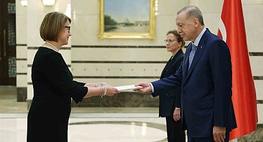 Cumhurbaşkanı Erdoğan, Finlandiya Büyükelçisi Hamalainen'i kabul etti