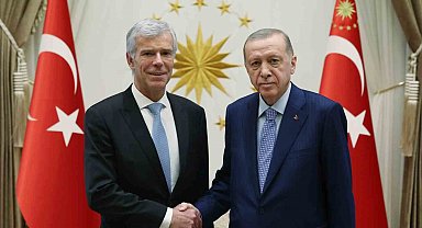 Cumhurbaşkanı Erdoğan, Lüksemburg Büyükelçisi Faber'i kabul etti