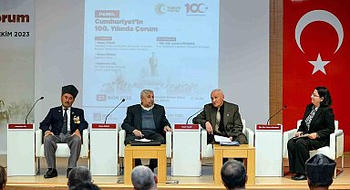 Cumhuriyet'in 100. yılında Çorum paneli