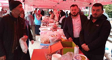 Devrek'te Filistin'e destek standı kuruldu