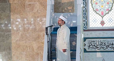 Diyanet İşleri Başkanı Erbaş: "Bu caniler, cesaretlerini ümmeti Muhammed'in suskunluğundan alıyor"