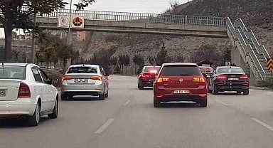 Düğün konvoyu yapan 11 araca 22 bin TL ceza