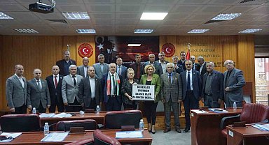 Edirne İl Genel Meclisi'nden İsrail'e kınama