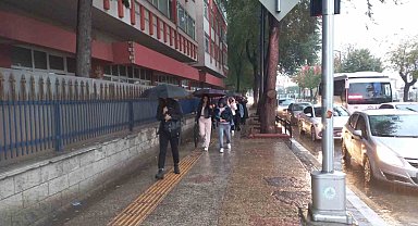 Edirne'de yağış sevindirdi