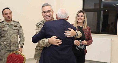 Elazığ'da İl Jandarma Komutanlığı ekipleri şehit aileleriyle bir araya geldi